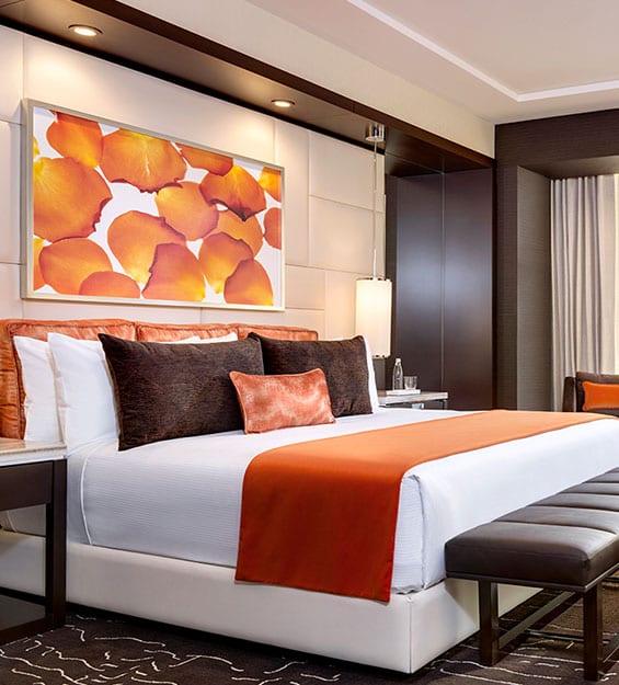 Interior of Premium King Suite